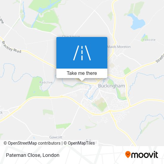 Pateman Close map