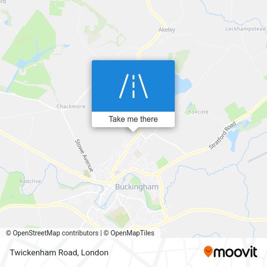 Twickenham Road map