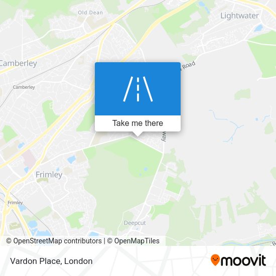 Vardon Place map