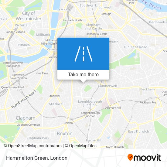 Hammelton Green map