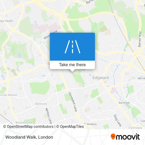 Woodland Walk map