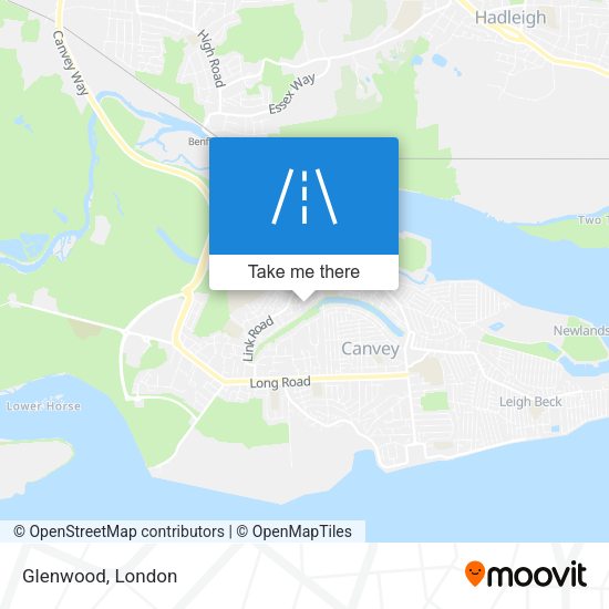 Glenwood map