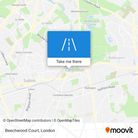 Beechwood Court map