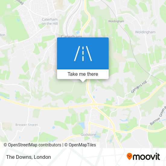 The Downs map