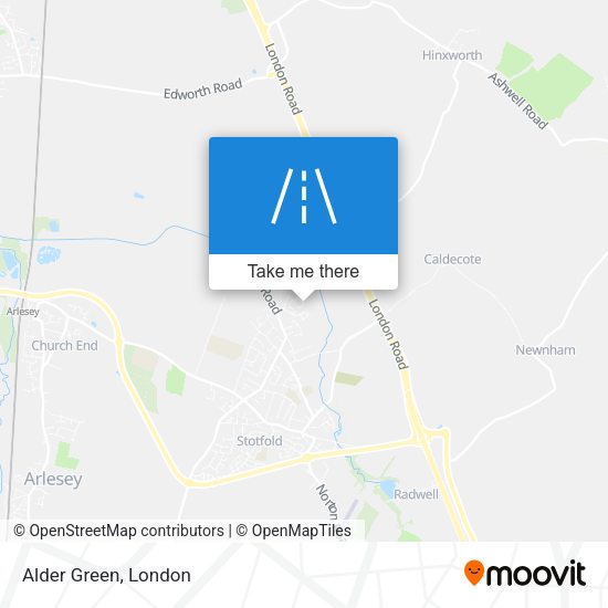 Alder Green map