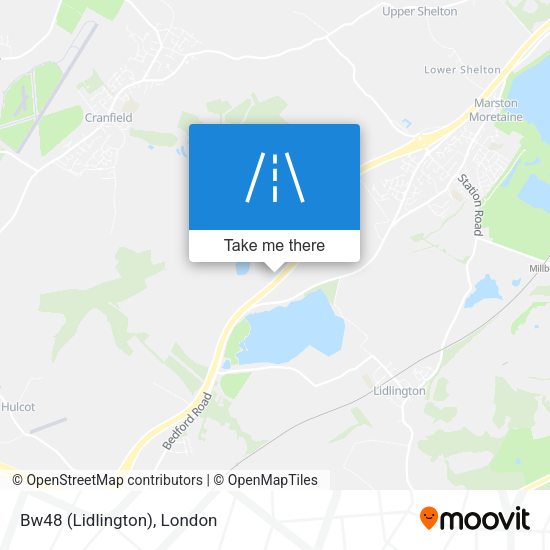 Bw48 (Lidlington) map