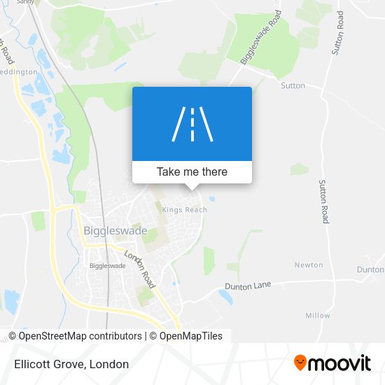 Ellicott Grove map