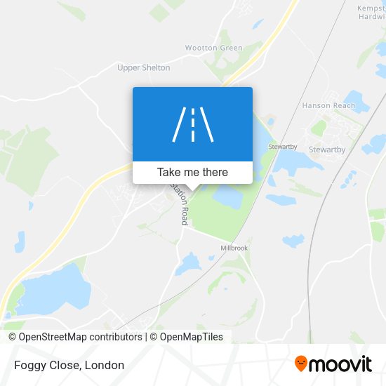 Foggy Close map