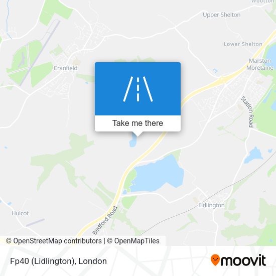 Fp40 (Lidlington) map
