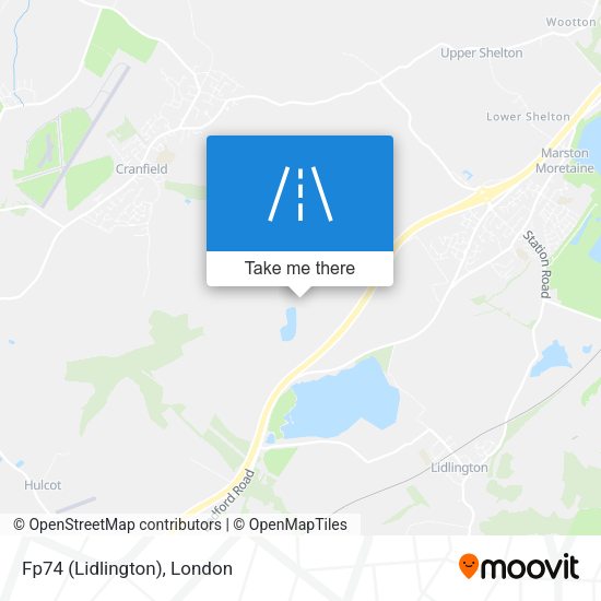 Fp74 (Lidlington) map