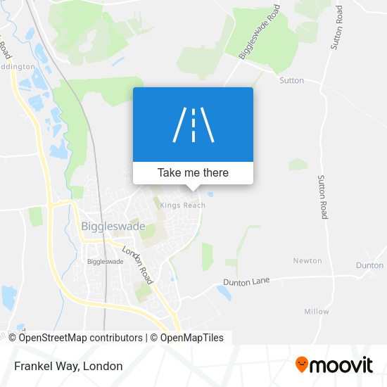 Frankel Way map