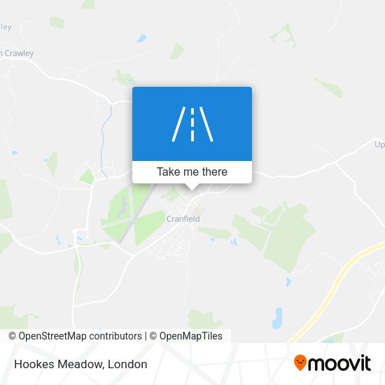Hookes Meadow map