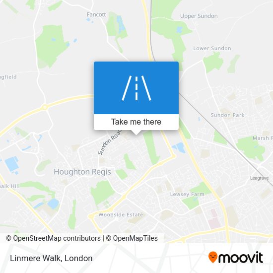 Linmere Walk map