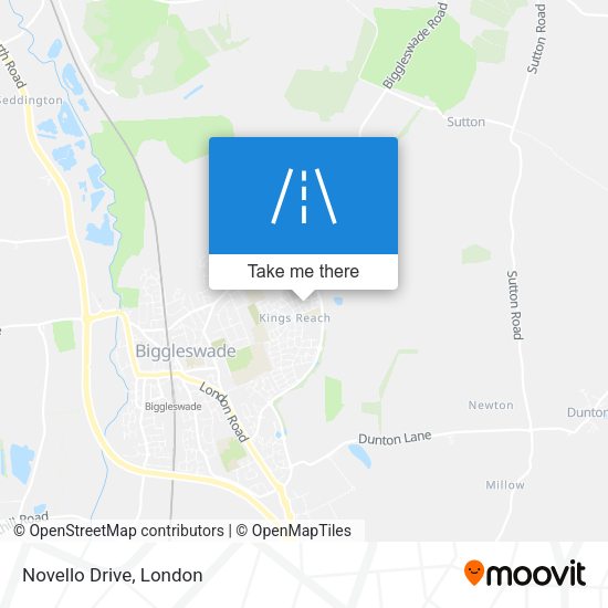 Novello Drive map