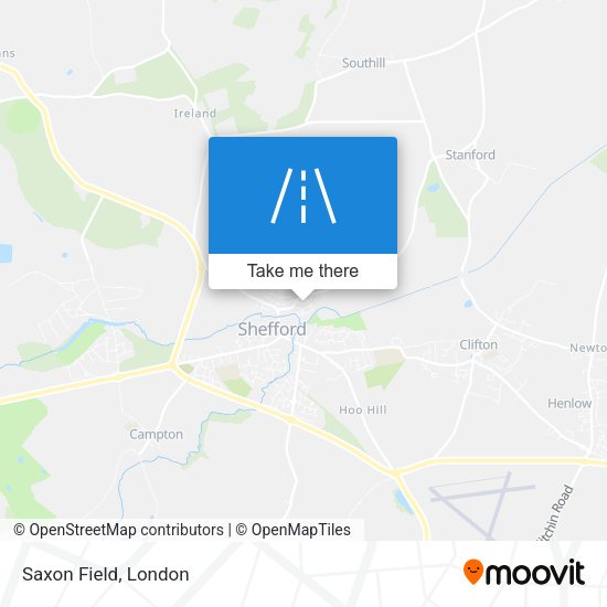 Saxon Field map