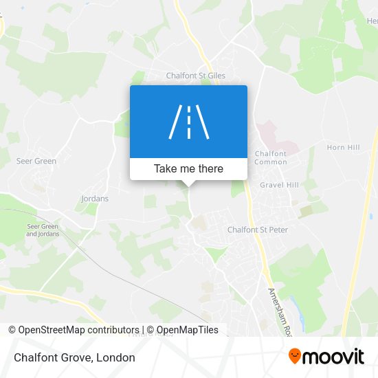 Chalfont Grove map