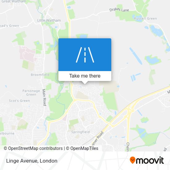 Linge Avenue map