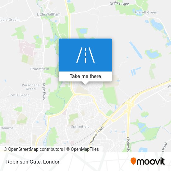 Robinson Gate map
