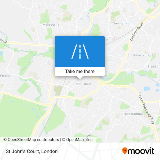 St John's Court map