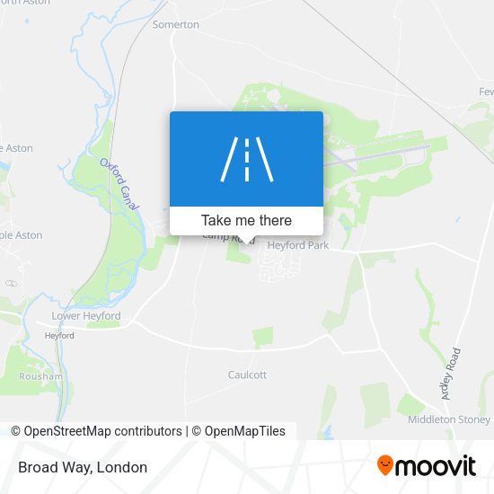 Broad Way map