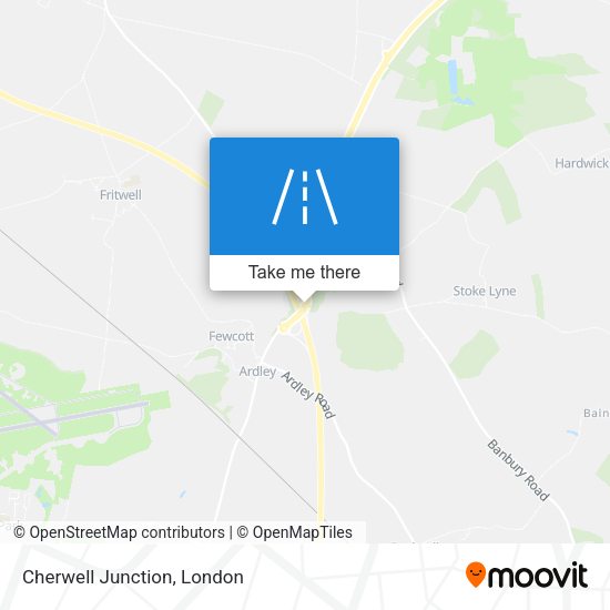 Cherwell Junction map