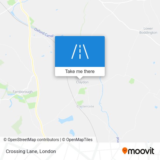 Crossing Lane map