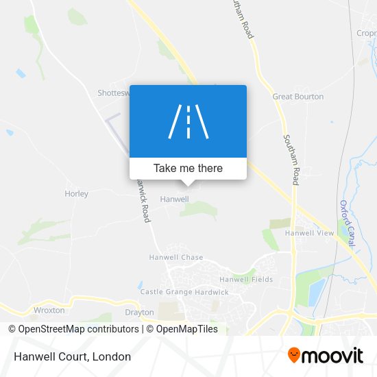 Hanwell Court map