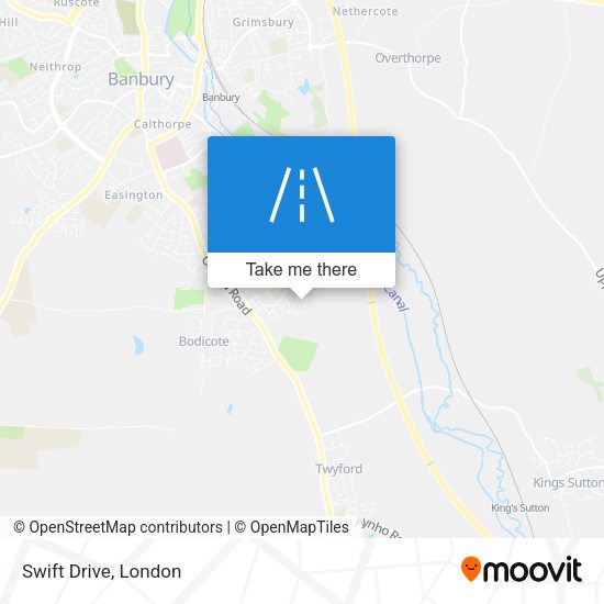 Swift Drive map