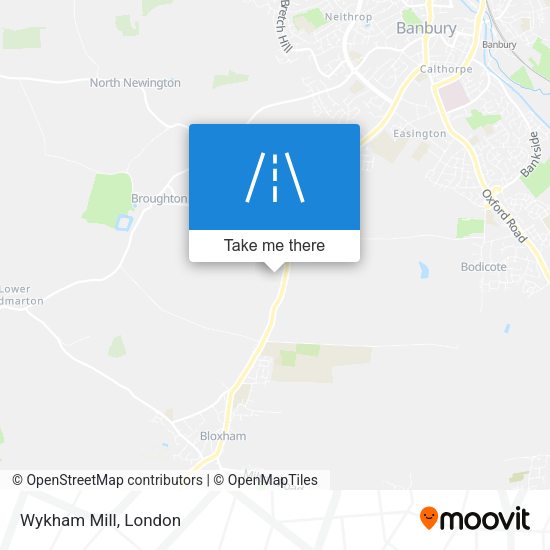 Wykham Mill map