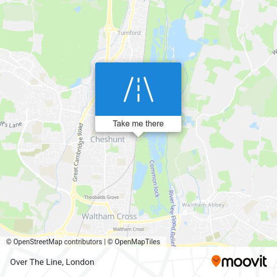 Over The Line map