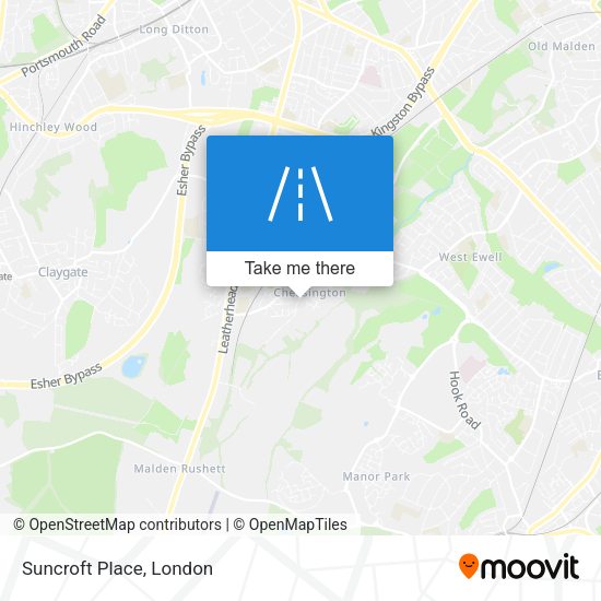 Suncroft Place map