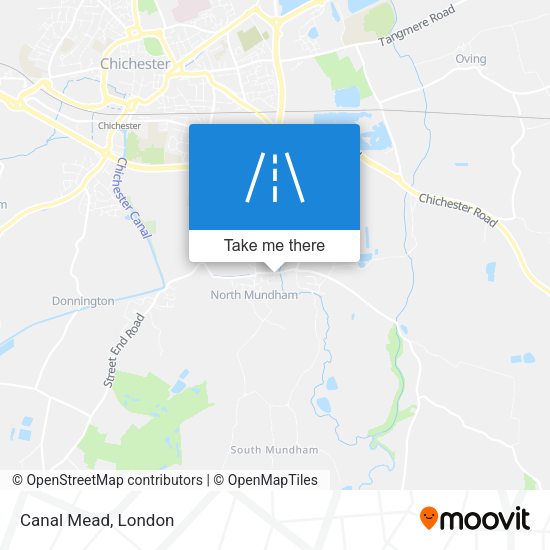 Canal Mead map