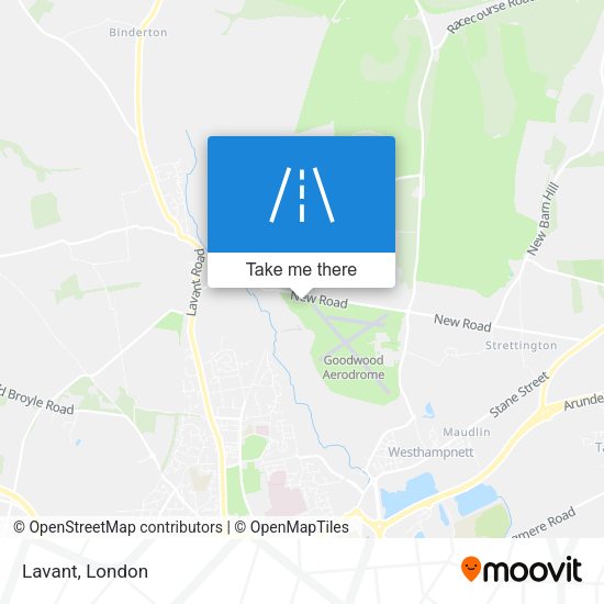 Lavant map