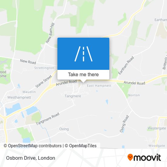 Osborn Drive map