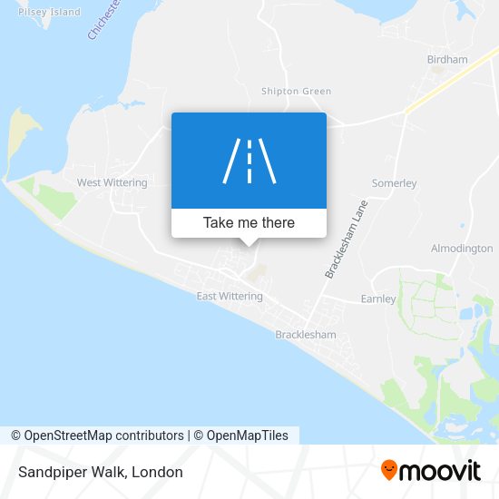 Sandpiper Walk map
