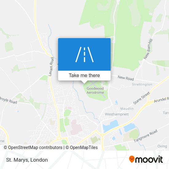 St. Marys map