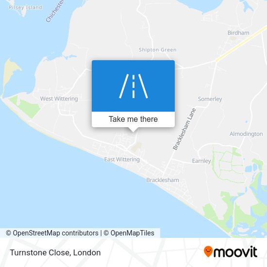 Turnstone Close map