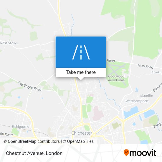 Chestnut Avenue map