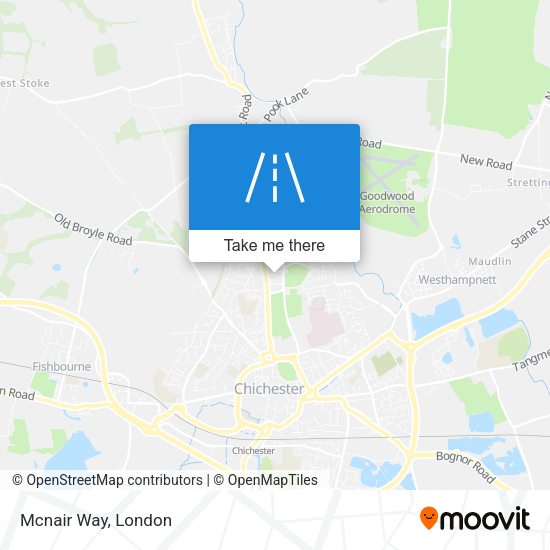 Mcnair Way map