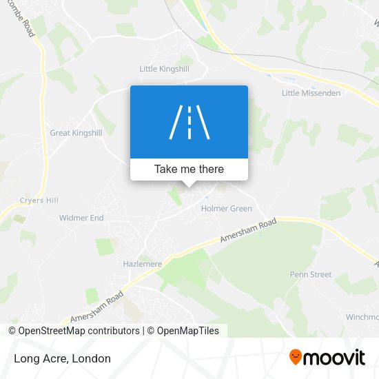 Long Acre map