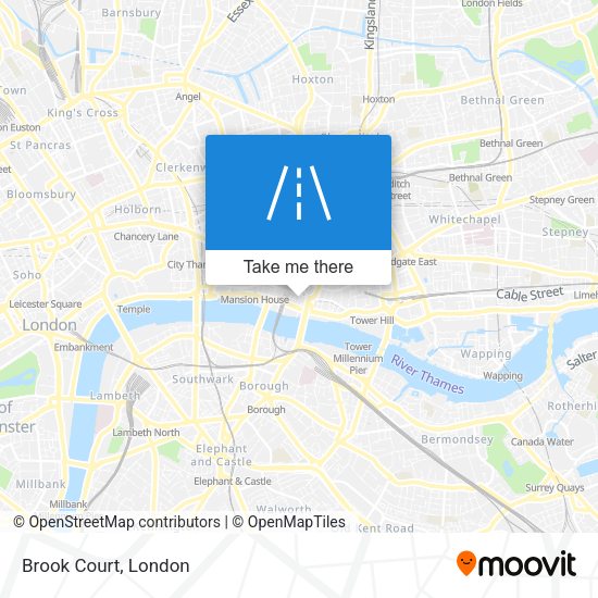 Brook Court map