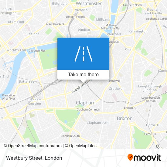 Westbury Street map
