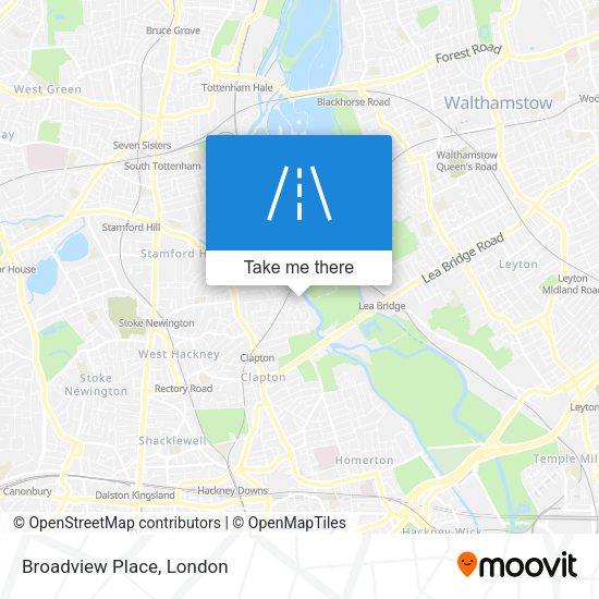 Broadview Place map