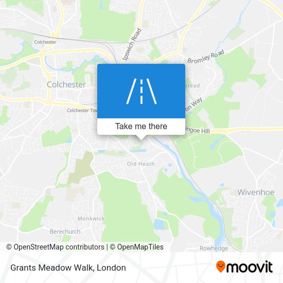 Grants Meadow Walk map