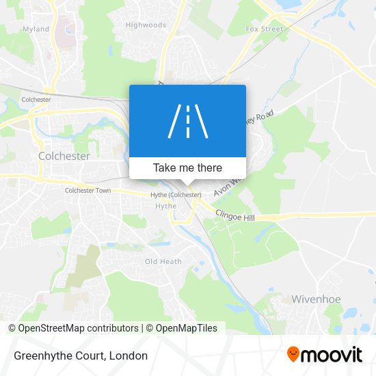 Greenhythe Court map