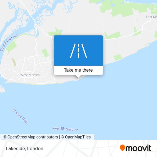Lakeside map