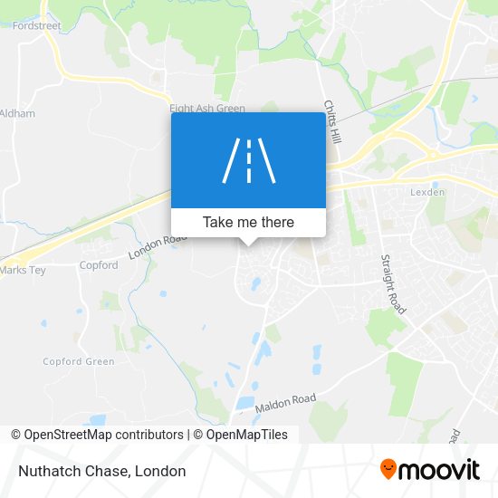 Nuthatch Chase map