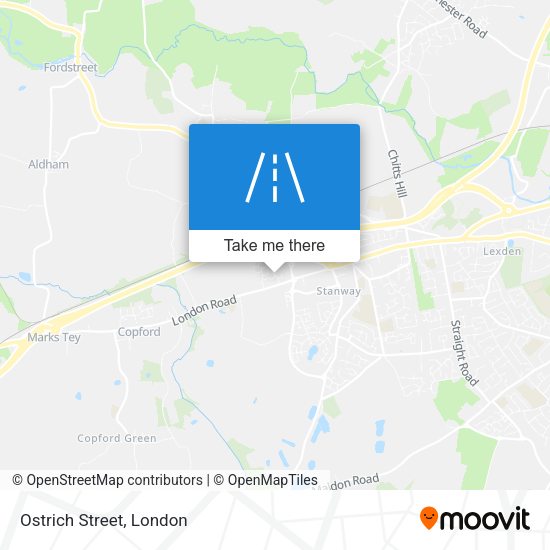Ostrich Street map
