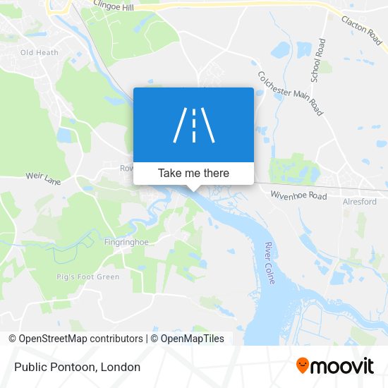 Public Pontoon map