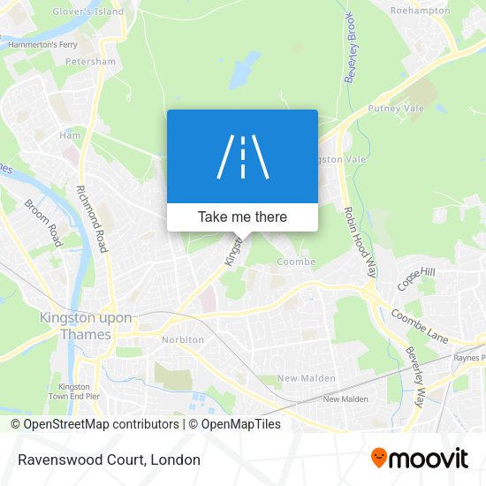 Ravenswood Court map